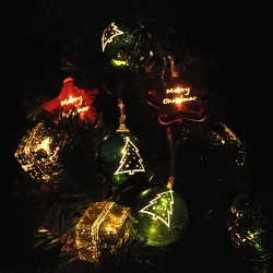 LED Christmas Lights - Mixed Figured - 2