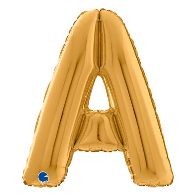 Letter A Gold 26 inch - 2
