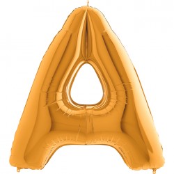 Letter A Gold 40 inch - 2