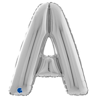 Letter A Silver 26 inch - 2