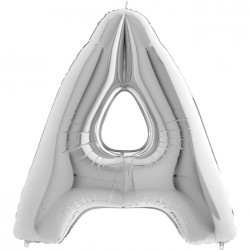 Letter A Silver 40 inch - 2