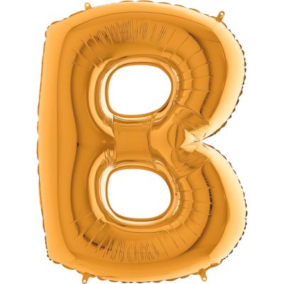 Letter B Gold 40 inch - 2
