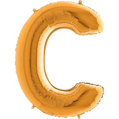 Letter C Gold 40 inch - 2