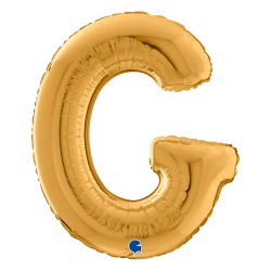 Letter G Gold 26 inch - 2