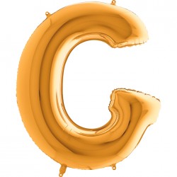 Letter G Gold 40 inch - 2