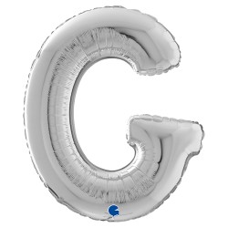 Letter G Silver 26 inch - 2