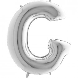 Letter G Silver 40 inch - 2