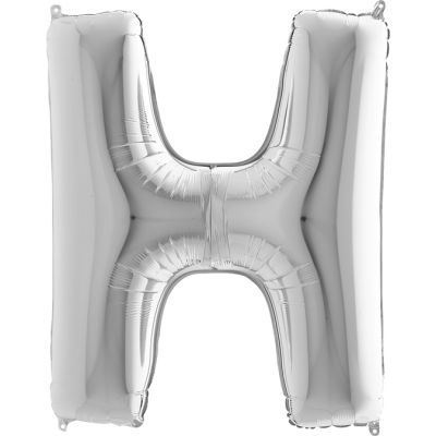Letter H Silver 40 inch - 2