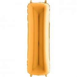Letter I Gold 40 inch - 2