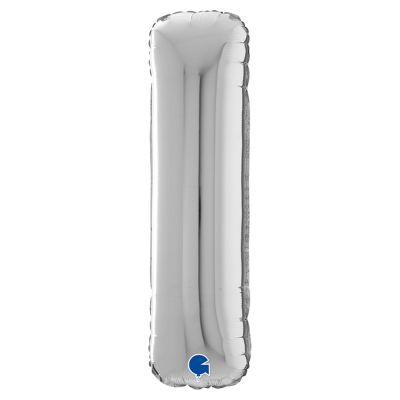 Letter I Silver 26 inch - 2