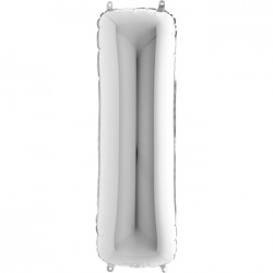 Letter I Silver 40 inch - 2