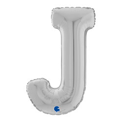 Letter J Silver 26inc - 2