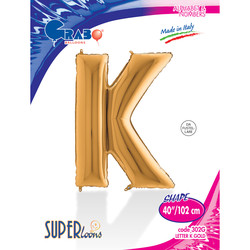 Letter K Gold 40 inch - 1