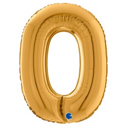 Letter O Gold 26 inch - 2