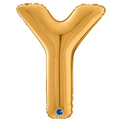 Letter Y Gold 26 inch - 2