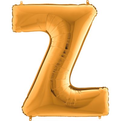 Letter Z Gold 40 inch - 2