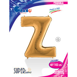 Letter Z Gold 40 inch - 1