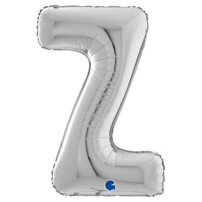 Letter Z Silver 26 inch - 2