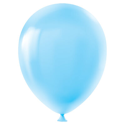 Light Blue Pastel Balloons 12