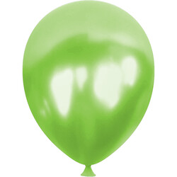 Light Green Metallic Balloons 12