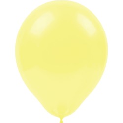 Light Yellow Pastel Balloons 12