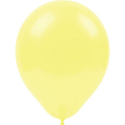 Light Yellow Pastel Balloons 12