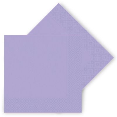 Lilac Pastel Paper Napkins - 1