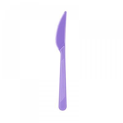 Lilac Plastic Knives - 2