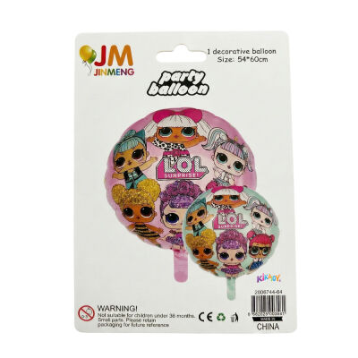 LOL Surprise Character Round Foil Balloon - 2