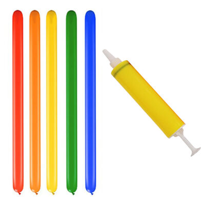 Long Pastel Balloons Set - 1