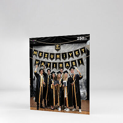 Luxury Graduation Keepsake Banner Set (250 cm) - 2