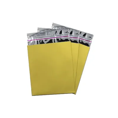 Luxury Metallic Gold Mailing Box 17x25 - 1