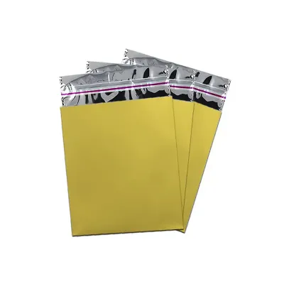 Luxury Metallic Gold Mailing Box 20x35 - 1