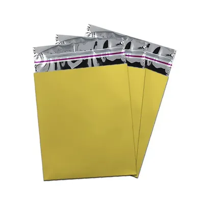 Luxury Metallic Gold Mailing Box 35x50 - 1