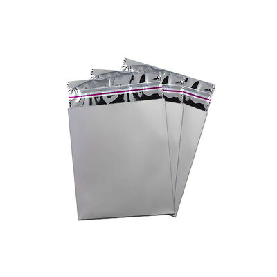 Luxury Metallic Silver Mailing Box 12x17 - 1