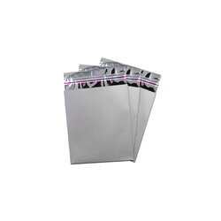 Luxury Metallic Silver Mailing Box 7x9 - 