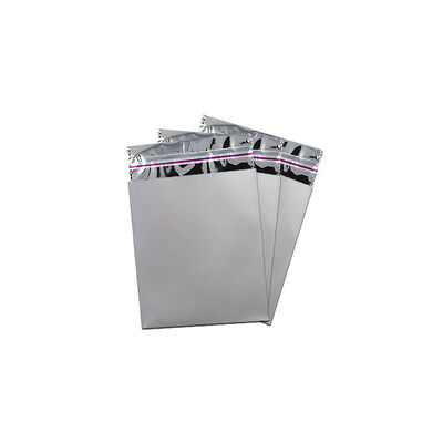 Luxury Metallic Silver Mailing Box 7x9 - 1
