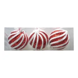 Luxury Tree Balls - Red - (1)