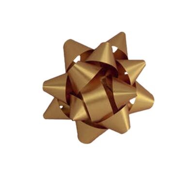 Matte Metallic Gold Gift Bows - No:2 - 2