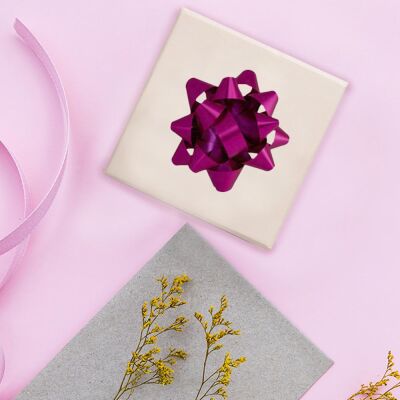 Matte Metallic Mixed Color Gift Bows - No:2 - 1