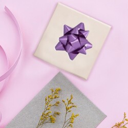 Matte Metallic Mixed Color Gift Bows - No:2 - 