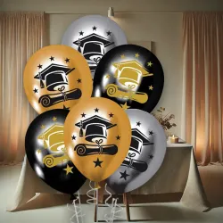 Mezuniyet Baskılı Metalik Balon 12