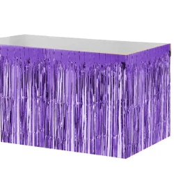 Metalize Mor Masa Eteği 75x270cm - 2