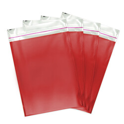 Kırmızı Metalize Poşet 50x70 - 