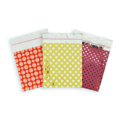 Desenli Metalize Poşet 11x12 - 