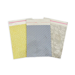 Desenli Metalize Poşet 17x25 - 