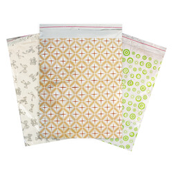 Desenli Metalize Poşet 35x50 - 