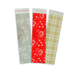 Desenli Metalize Poşet 9x35 - 