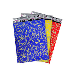 Desenli Lüks Metalize Poşet 25x35 - 