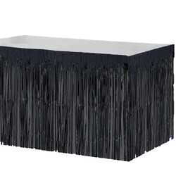 Metalize Siyah Masa Eteği 75x270cm - 2
